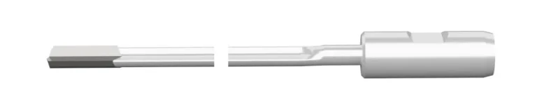 Brazed single fluted gun drill
