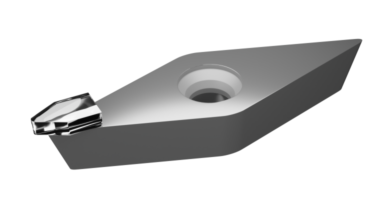 CVD tipped turning and milling insert